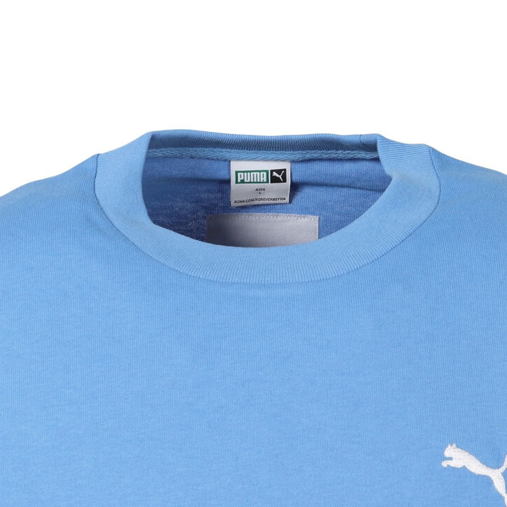 プーマ（PUMA）（メンズ）MWQ 長袖Tシャツ 630169 26 LBLU