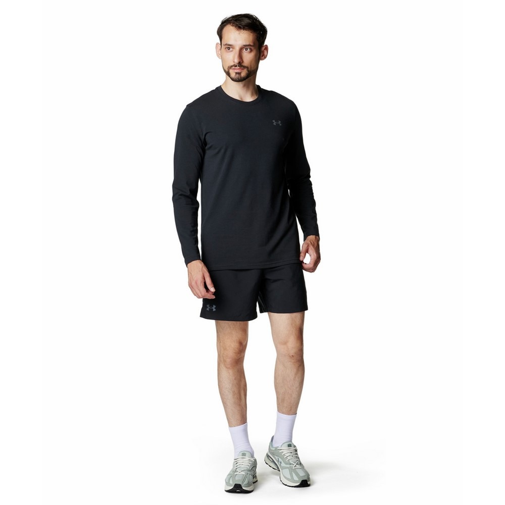 アンダーアーマー（UNDER ARMOUR）（メンズ）パフォーマンスコットン ロングスリーブ Tシャツ 6007849 001