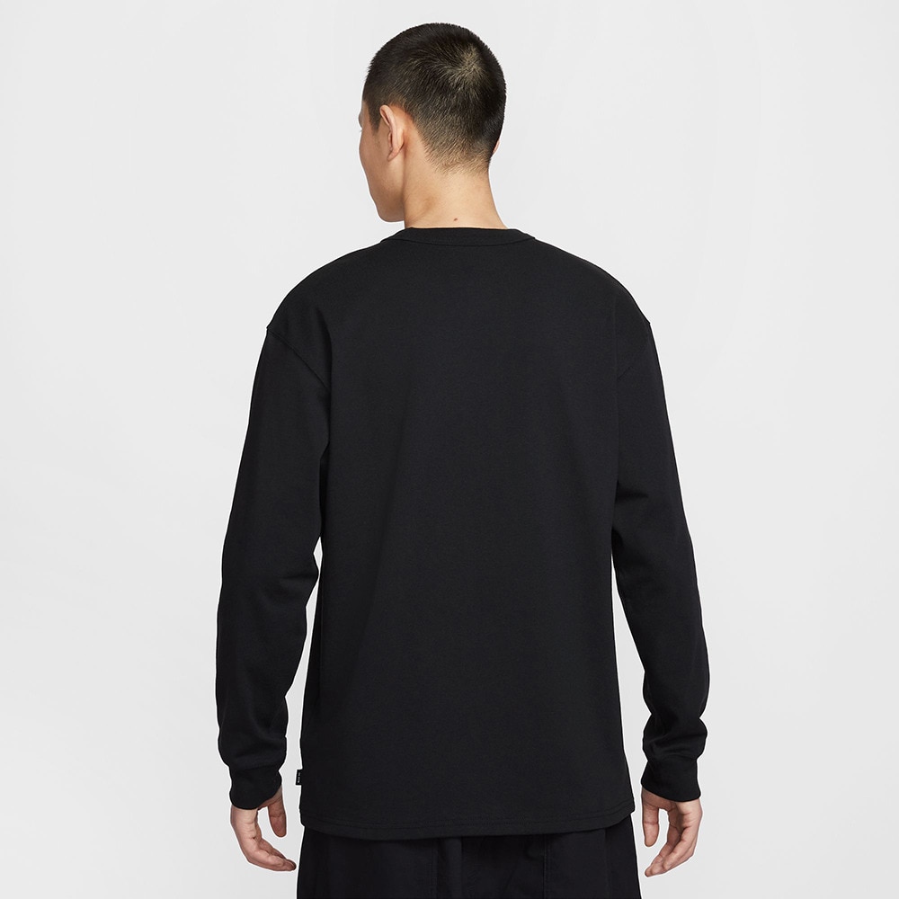 ナイキ（NIKE）（メンズ）スポーツウェア プレミアム エッセンシャル ロングスリーブ ポケット Tシャツ DR7930-011