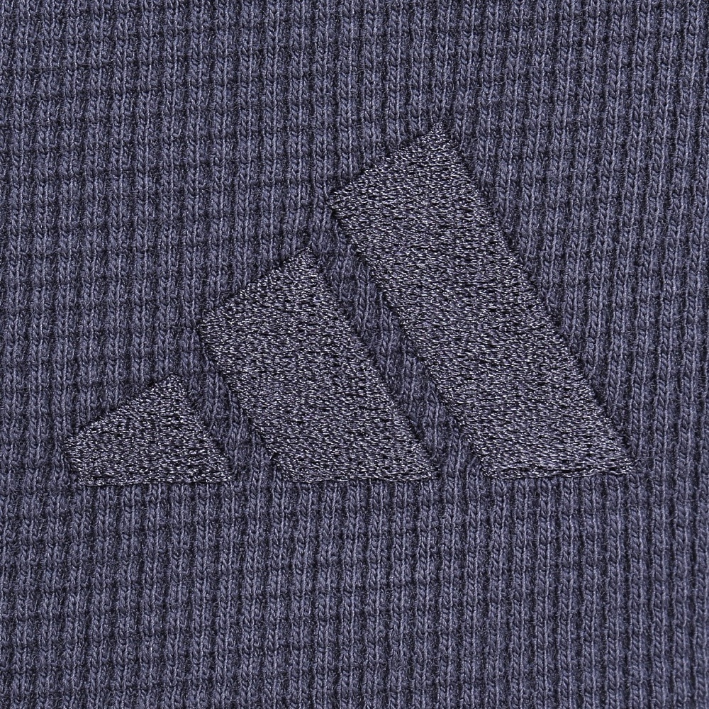 アディダス（adidas）（メンズ）ルーズフィット ライト ワッフル 長袖Tシャツ ゼビオ RD921-KG0771