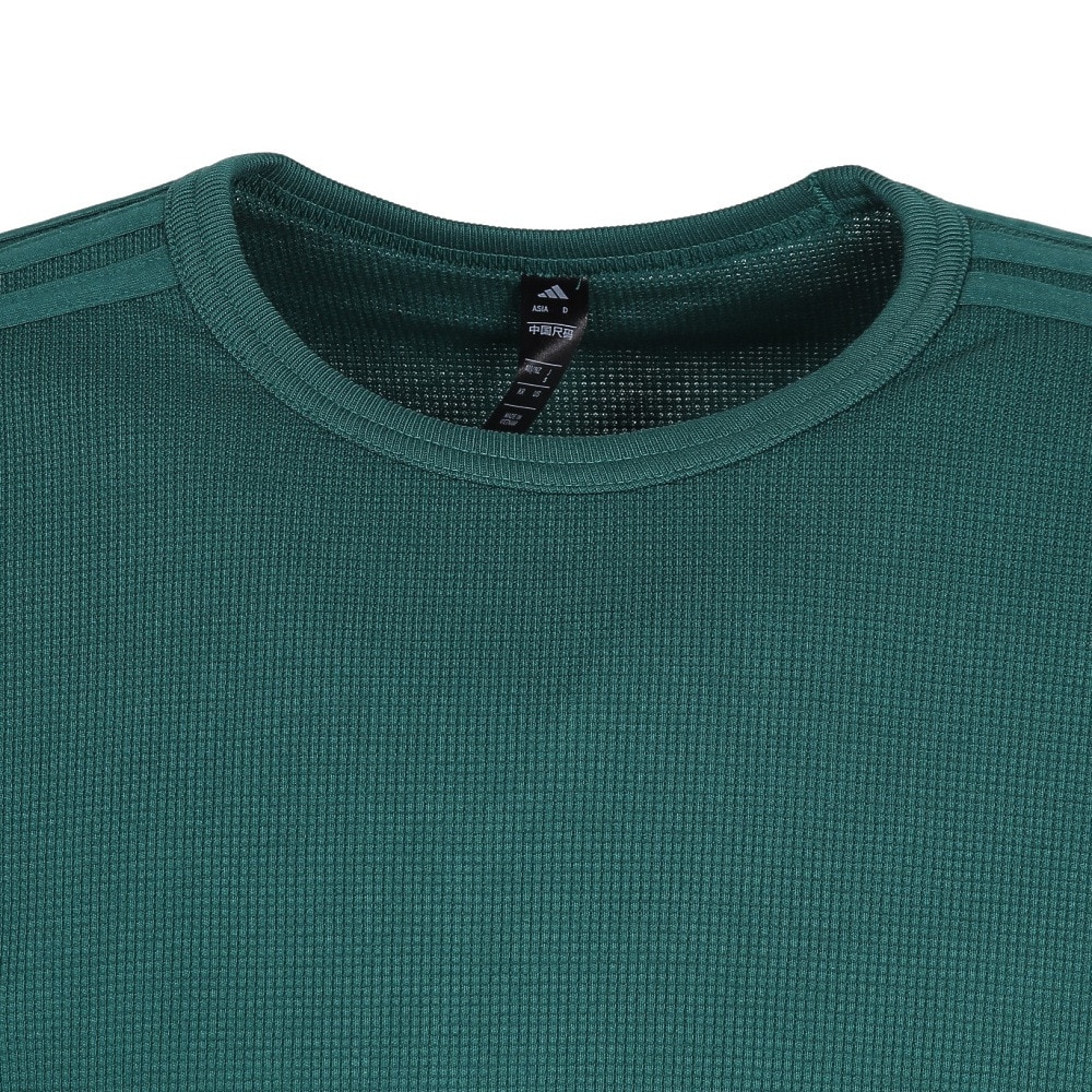 アディダス（adidas）（メンズ）ルーズフィット ライト ワッフル 長袖Tシャツ ゼビオ RD921-KG0773