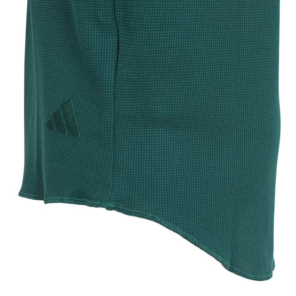 アディダス（adidas）（メンズ）ルーズフィット ライト ワッフル 長袖Tシャツ ゼビオ RD921-KG0773