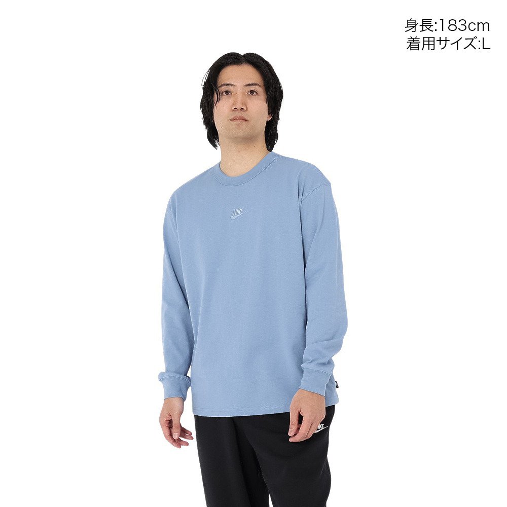 ナイキ（NIKE）（メンズ）スポーツウェア プレミアム エッセンシャル 長袖Tシャツ IH1128-486