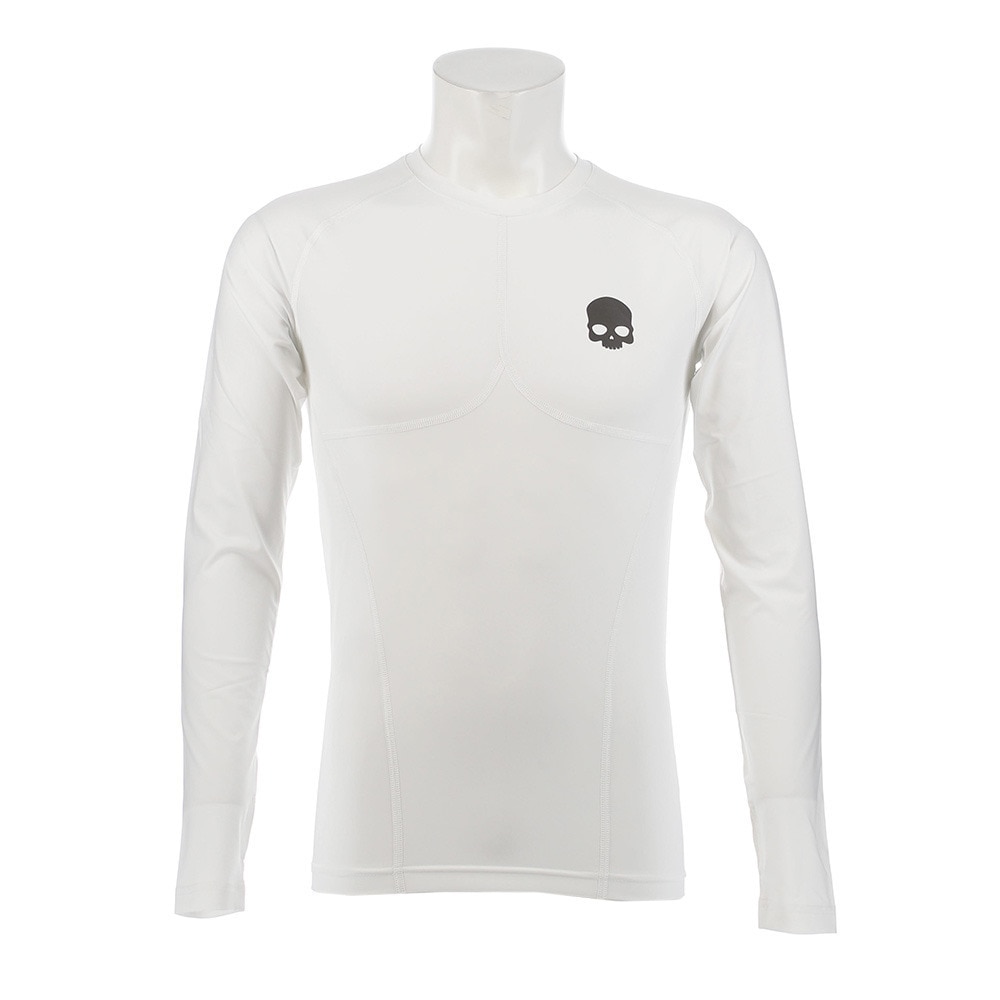 ＜スーパースポーツ ゼビオ＞ Tシャツ 長袖 パフォーマンス スキン RG0004 WHITE オンライン価格