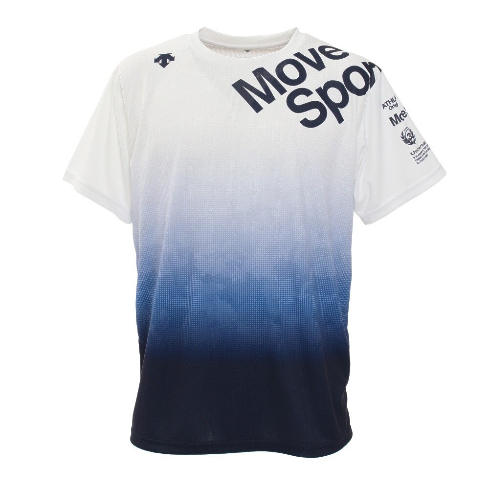  サンスクリーン グラデーション半袖Tシャツ DMMRJA62 WH