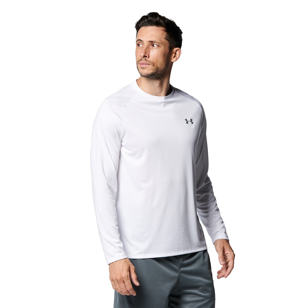 アンダーアーマー（UNDER ARMOUR）（メンズ）長袖Tシャツ ヒートギア(夏向け) メンズ  テック2.0 1358562 100