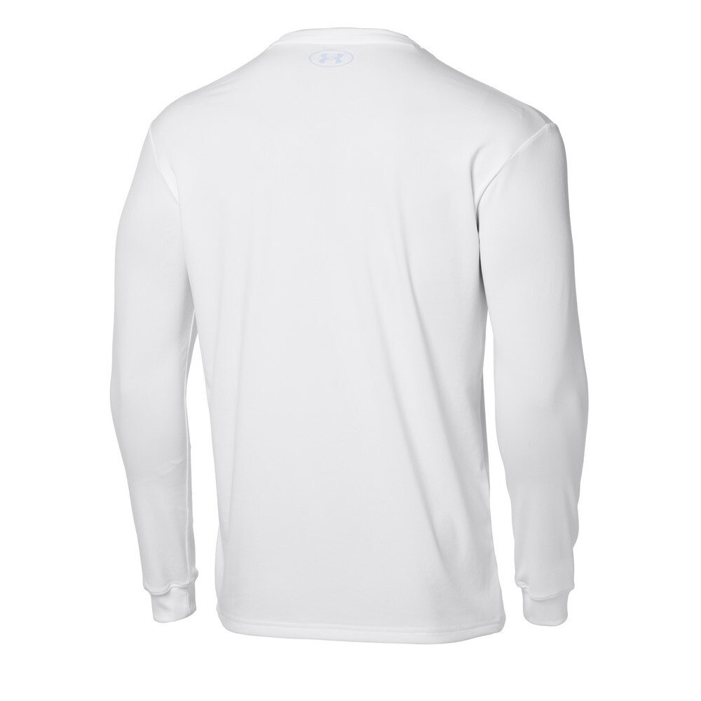 アンダーアーマー｜Tシャツ メンズ 長袖 テック ロングスリーブ シャツ ビッグロゴ 1369598 100 - スポーツ用品はスーパースポーツゼビオ