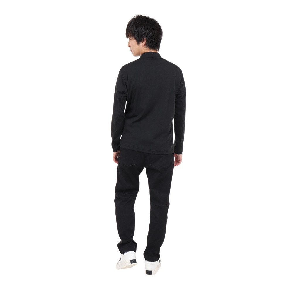 デサント（DESCENTE）（メンズ）長袖Tシャツ メンズ 黒 S.F.TECH モックネック DX-C2363XB BK