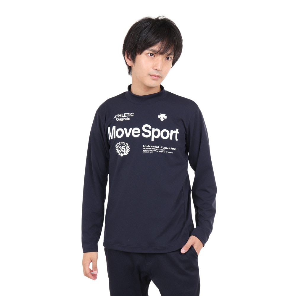 デサント（DESCENTE）（メンズ）長袖Tシャツ メンズ S.F.TECH モックネック DX-C2363XB NV