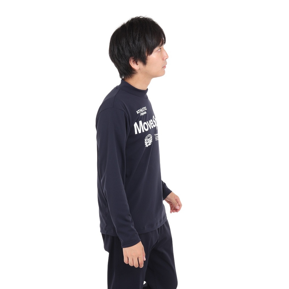 デサント（DESCENTE）（メンズ）長袖Tシャツ メンズ S.F.TECH モックネック DX-C2363XB NV