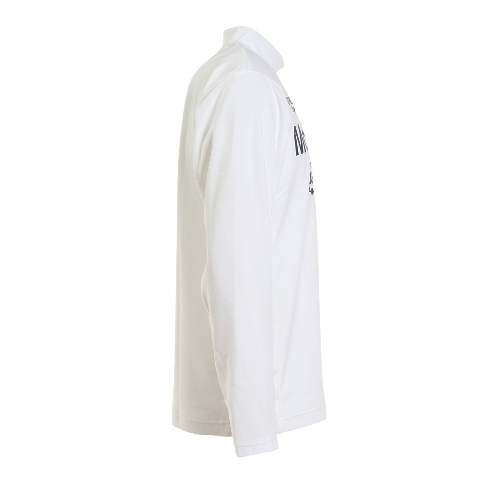 デサント（DESCENTE）（メンズ）長袖Tシャツ メンズ 白 S.F.TECH モックネック DX-C2363XB WH