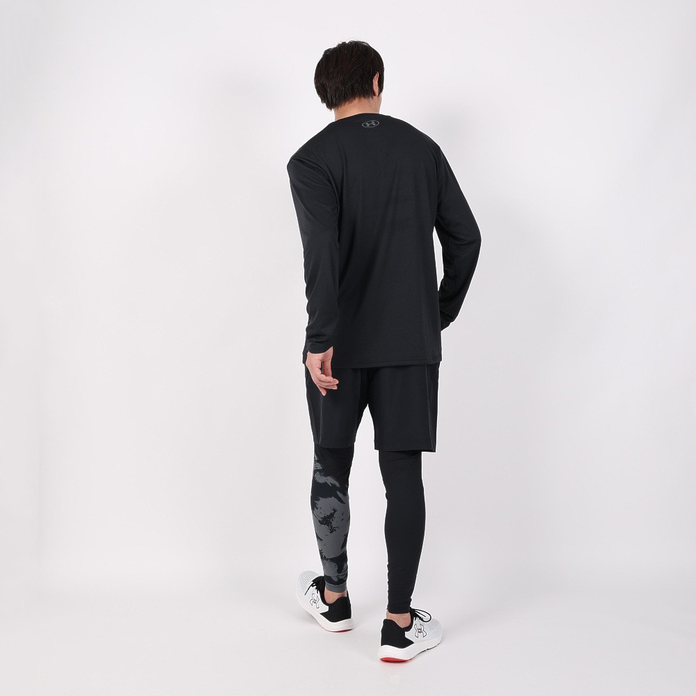 アンダーアーマー（UNDER ARMOUR）（メンズ）長袖Tシャツ メンズ テック エクストララージ ロゴ 1381357 001