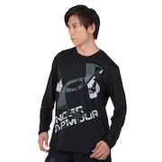 アンダーアーマー（UNDER ARMOUR）（メンズ）長袖Tシャツ メンズ テック エクストララージ ロゴ 1381357 001