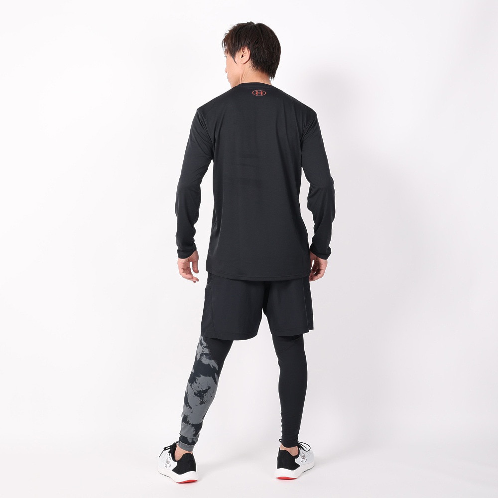アンダーアーマー（UNDER ARMOUR）（メンズ）長袖Tシャツ メンズ テック エクストララージ ロゴ 1381357 002