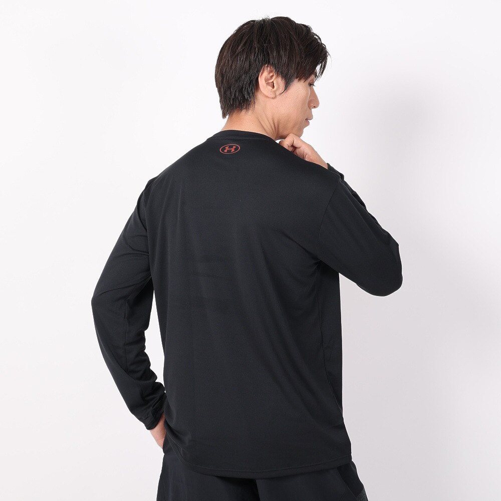 アンダーアーマー（UNDER ARMOUR）（メンズ）長袖Tシャツ メンズ テック エクストララージ ロゴ 1381357 002