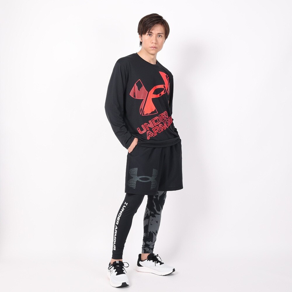 アンダーアーマー（UNDER ARMOUR）（メンズ）長袖Tシャツ メンズ テック エクストララージ ロゴ 1381357 002