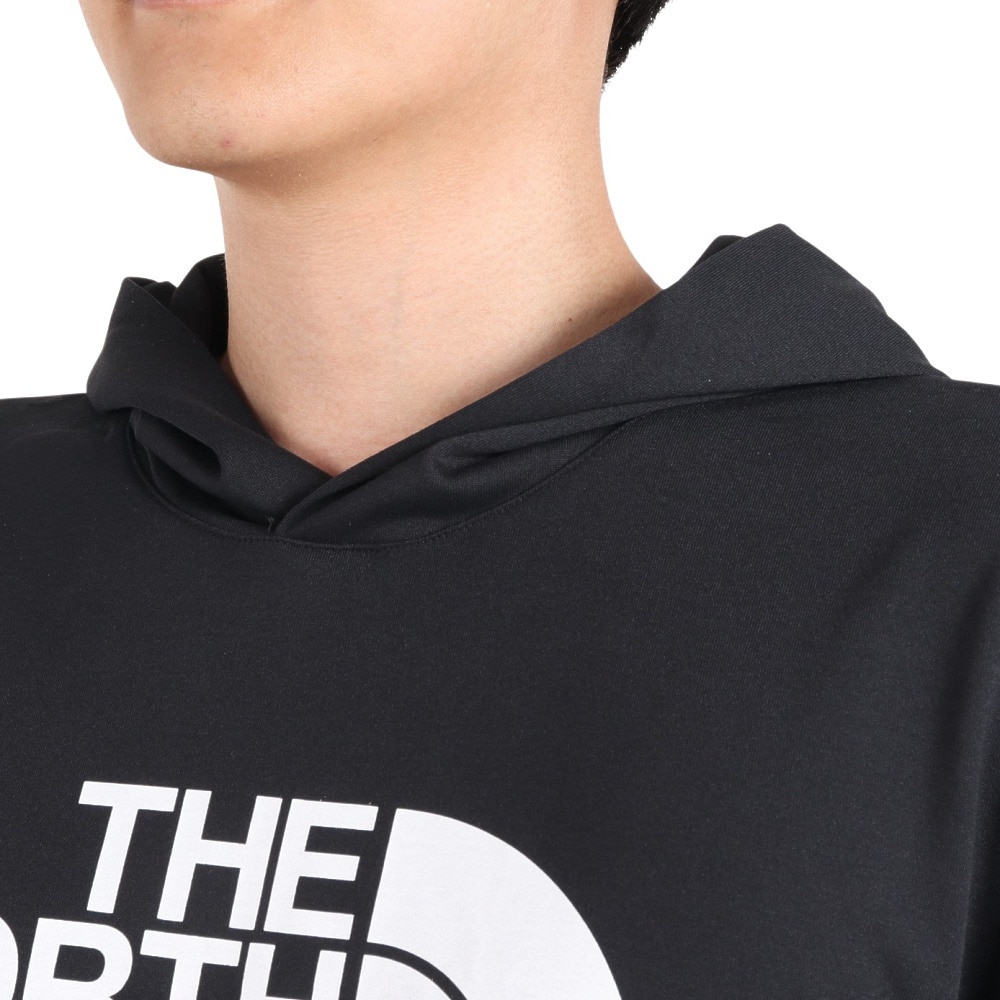 ノースフェイス（THE NORTH FACE）（メンズ）ロングスリーブ ビッグ ロゴ フーティー NT82385 K