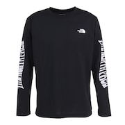 ノースフェイス（THE NORTH FACE）（メンズ）長袖Ｔシャツ メンズ  ハーフ ドーム グラフィック NT82387 K