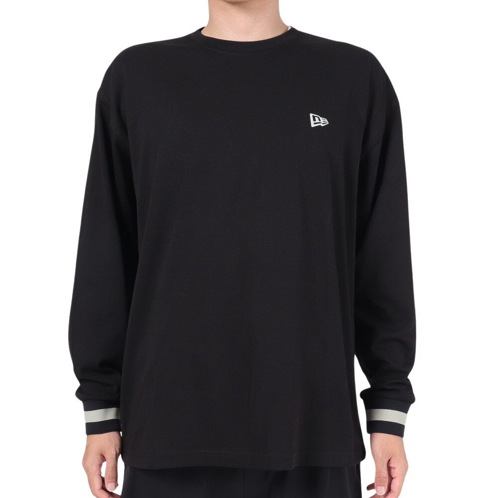 ニューエラ（NEW ERA）（メンズ）長袖Tシャツ メンズ オーバーサイズド パフォーマンス  Big Flag Log 13755366