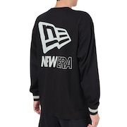 ニューエラ（NEW ERA）（メンズ）Tシャツ 長袖 メンズ オーバーサイズド パフォーマンス  Big Flag Log 13755366 ロンT