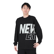 ニューエラ（NEW ERA）（メンズ）長袖Tシャツ メンズ オーバーサイズド   Front & Back Logo 13755368