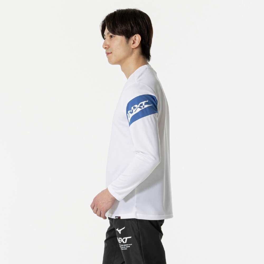 ミズノ（MIZUNO）（メンズ、レディース）N-XT 長袖 Tシャツ 32JAB74001