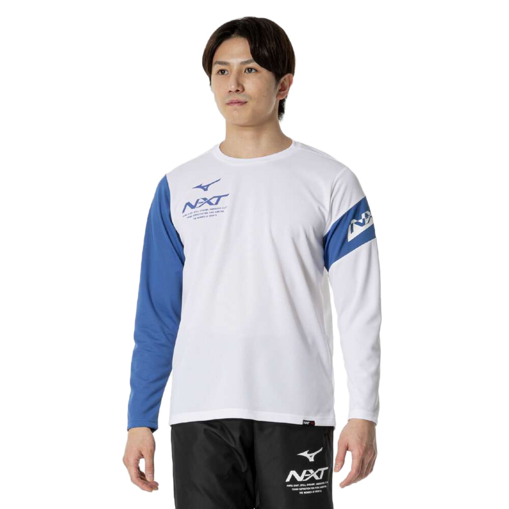 ミズノ（MIZUNO）（メンズ、レディース）N-XT 長袖 Tシャツ 32JAB74001
