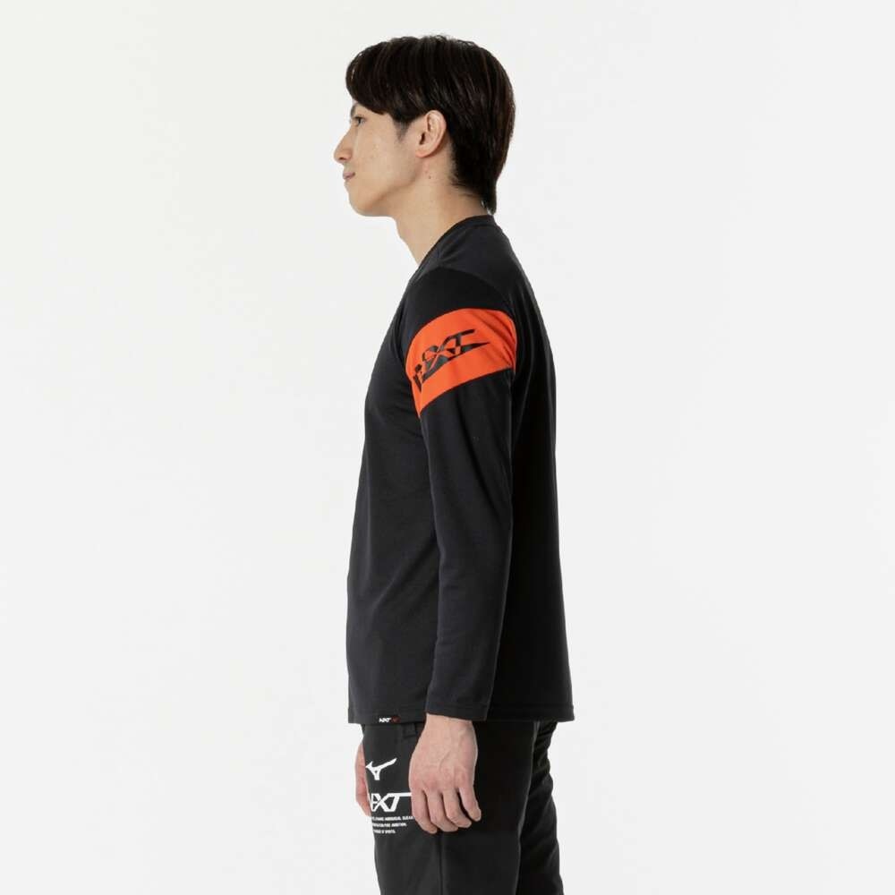 ミズノ（MIZUNO）（メンズ、レディース）N-XT 長袖 Tシャツ 32JAB74009
