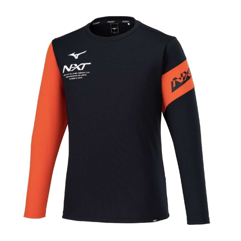 ミズノ（MIZUNO）（メンズ、レディース）N-XT 長袖 Tシャツ 32JAB74009