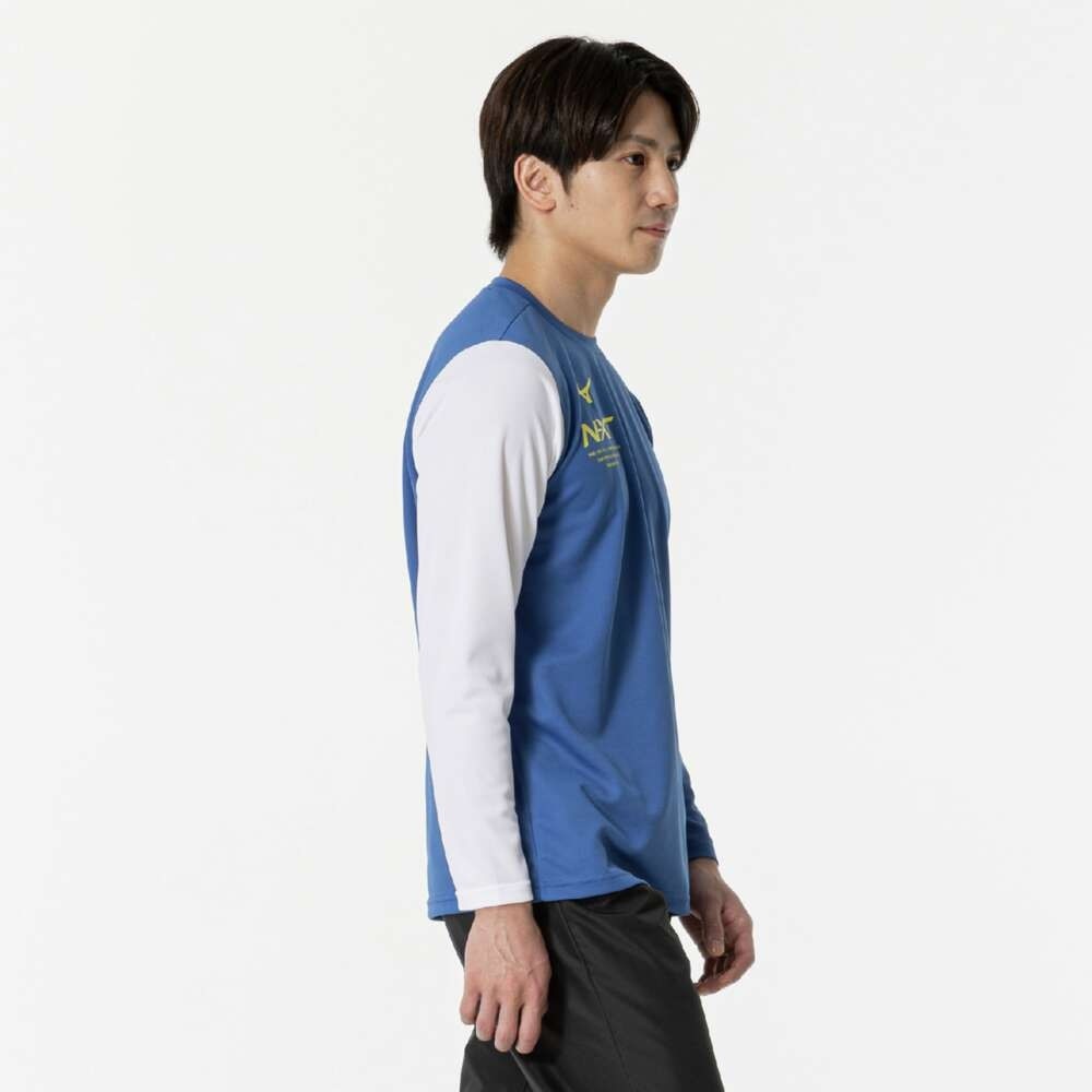 ミズノ（MIZUNO）（メンズ、レディース）N-XT 長袖 Tシャツ 32JAB74023