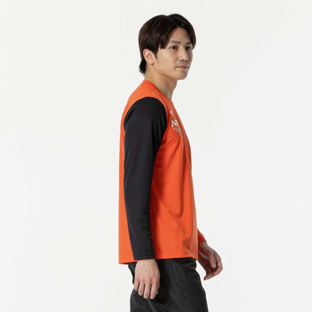 ミズノ（MIZUNO）（メンズ、レディース）N-XT 長袖 Tシャツ 32JAB74055