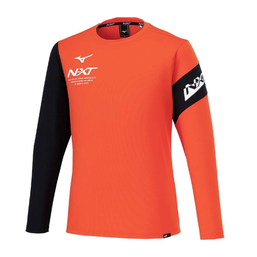 ミズノ（MIZUNO）（メンズ、レディース）N-XT 長袖 Tシャツ 32JAB74055