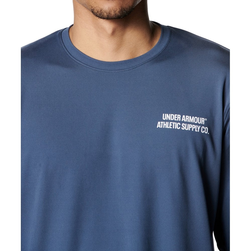 アンダーアーマー（UNDER ARMOUR）（メンズ）モチベート バック グラフィック ロングスリーブTシャツ 6001511 044