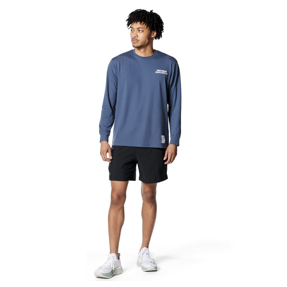 アンダーアーマー（UNDER ARMOUR）（メンズ）モチベート バック グラフィック ロングスリーブTシャツ 6001511 044