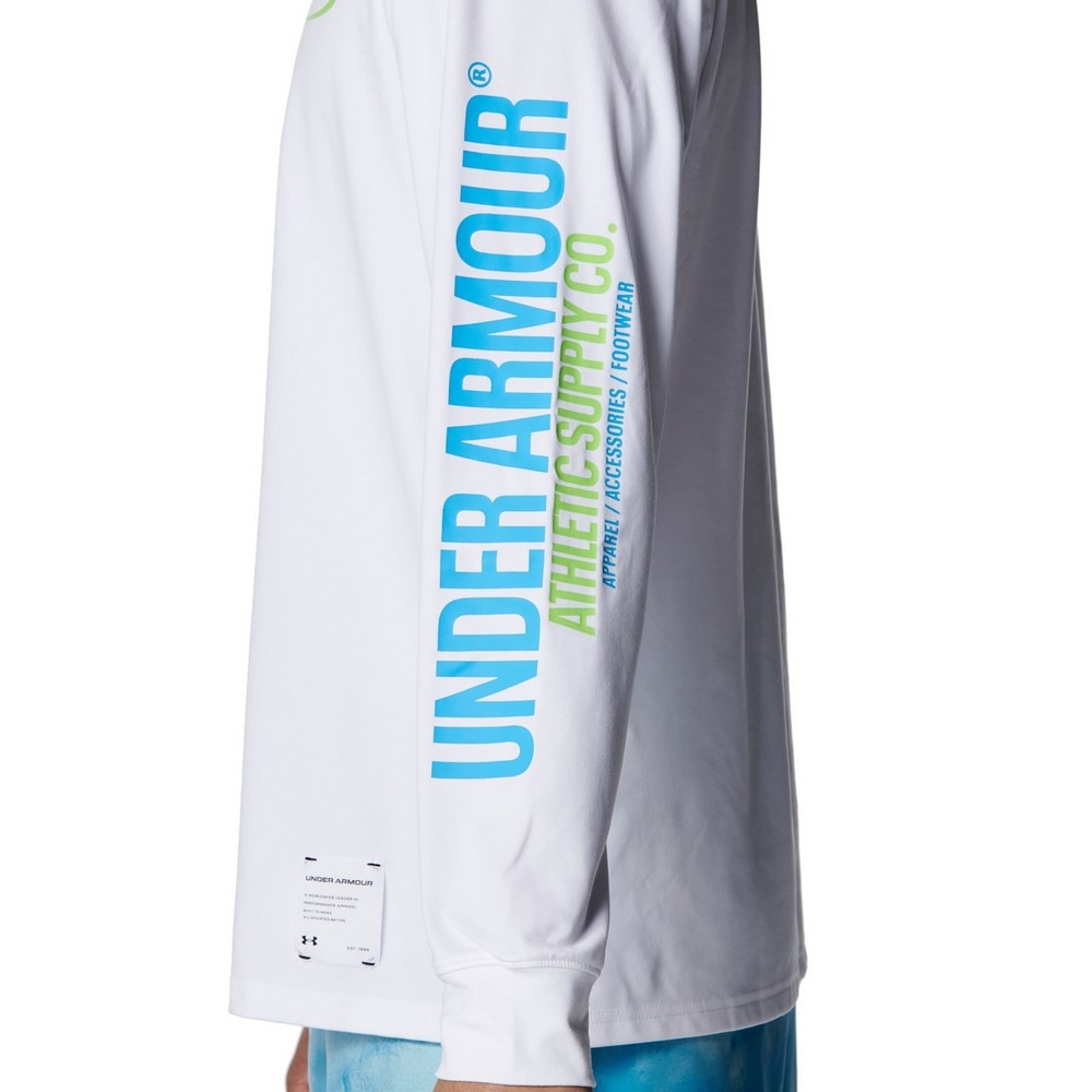 アンダーアーマー（UNDER ARMOUR）（メンズ）モチベート グラフィック ロングスリーブTシャツ 6001512 100