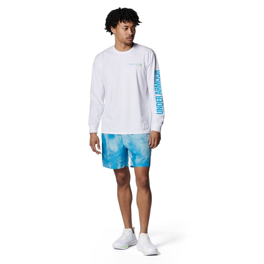 アンダーアーマー（UNDER ARMOUR）（メンズ）モチベート グラフィック ロングスリーブTシャツ 6001512 100