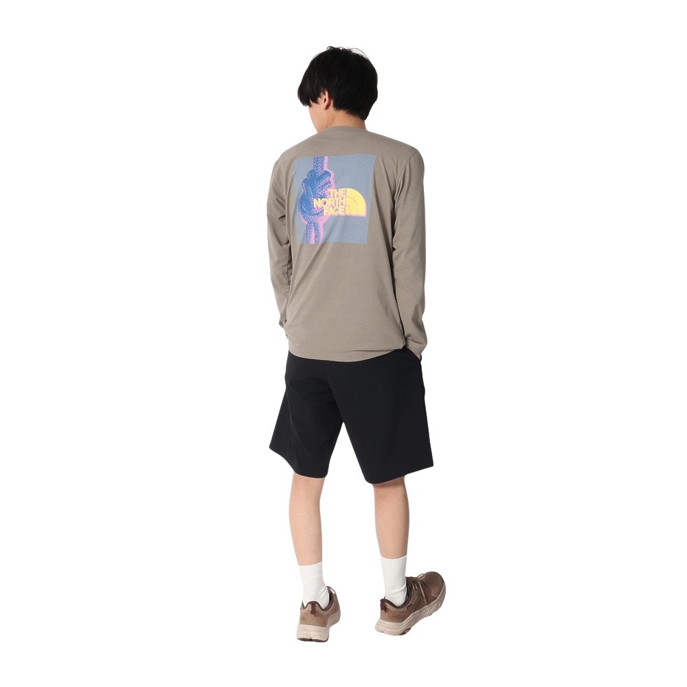 ザ・ノース・フェイス（THE NORTH FACE）（メンズ）ロングスリーブ イーエス エイトノット長袖 Tシャツ NT32582 CR