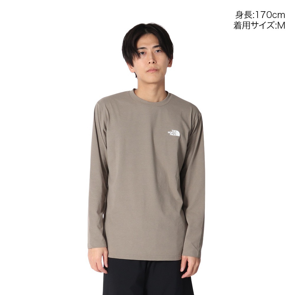 ザ・ノース・フェイス（THE NORTH FACE）（メンズ）ロングスリーブ イーエス エイトノット長袖 Tシャツ NT32582 CR