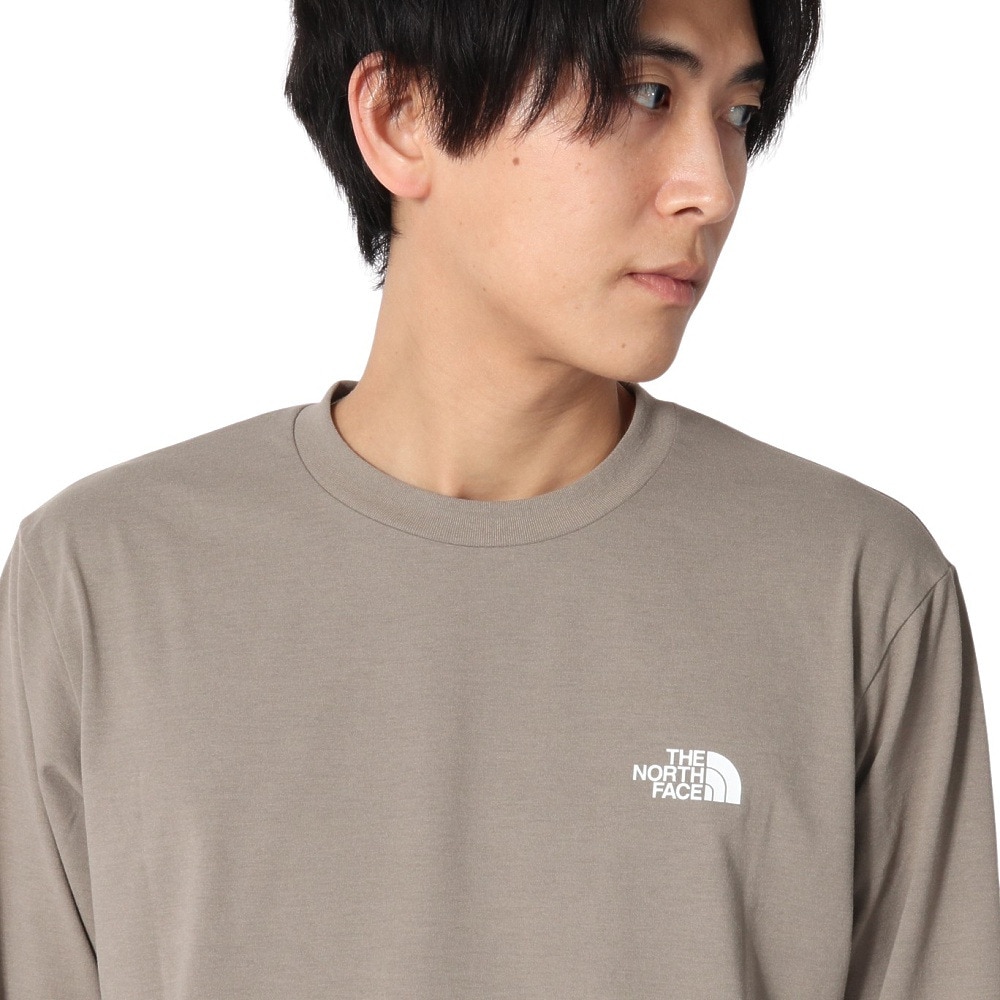 ザ・ノース・フェイス（THE NORTH FACE）（メンズ）ロングスリーブ イーエス エイトノット長袖 Tシャツ NT32582 CR