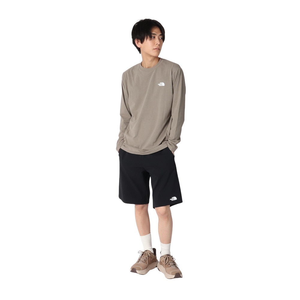 ザ・ノース・フェイス（THE NORTH FACE）（メンズ）ロングスリーブ イーエス エイトノット長袖 Tシャツ NT32582 CR