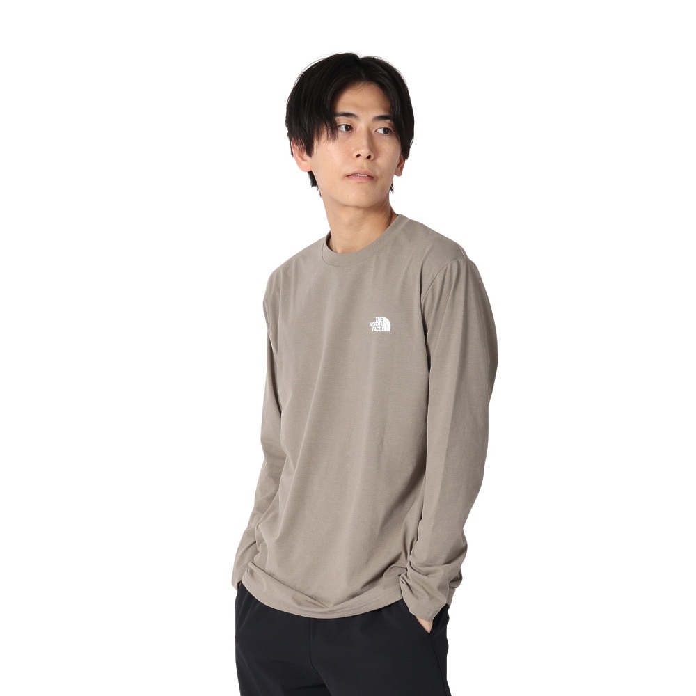 ザ・ノース・フェイス（THE NORTH FACE）（メンズ）ロングスリーブ イーエス エイトノット長袖 Tシャツ NT32582 CR