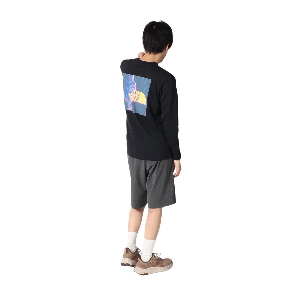 ザ・ノース・フェイス（THE NORTH FACE）（メンズ）ロングスリーブ イーエス エイトノット長袖 Tシャツ NT32582 K
