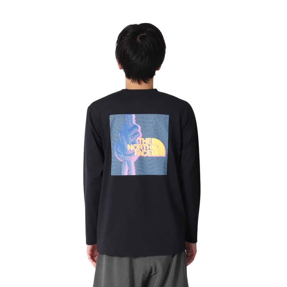 ザ・ノース・フェイス（THE NORTH FACE）（メンズ）ロングスリーブ イーエス エイトノット長袖 Tシャツ NT32582 K