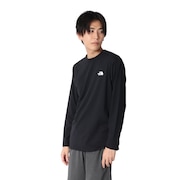 (メンズ)ロングスリーブ イーエス エイトノット長袖 Tシャツ NT32582 K
