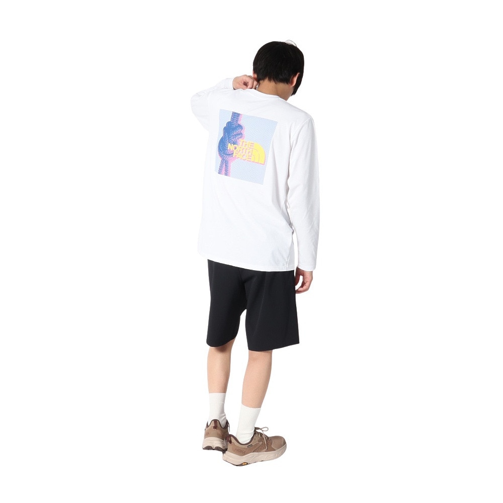 ザ・ノース・フェイス（THE NORTH FACE）（メンズ）ロングスリーブ イーエス エイトノット長袖 Tシャツ NT32582 W