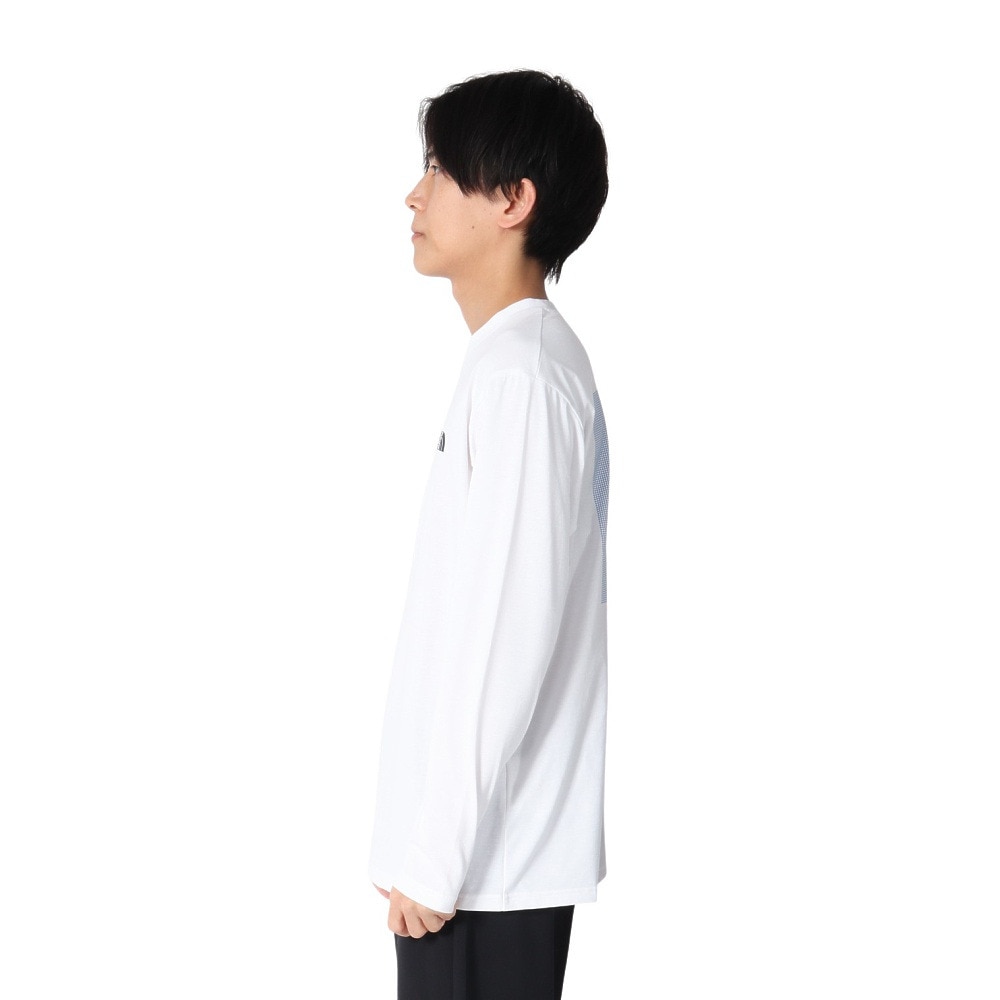ザ・ノース・フェイス（THE NORTH FACE）（メンズ）ロングスリーブ イーエス エイトノット長袖 Tシャツ NT32582 W