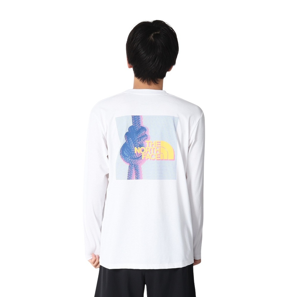 ザ・ノース・フェイス（THE NORTH FACE）（メンズ）ロングスリーブ イーエス エイトノット長袖 Tシャツ NT32582 W