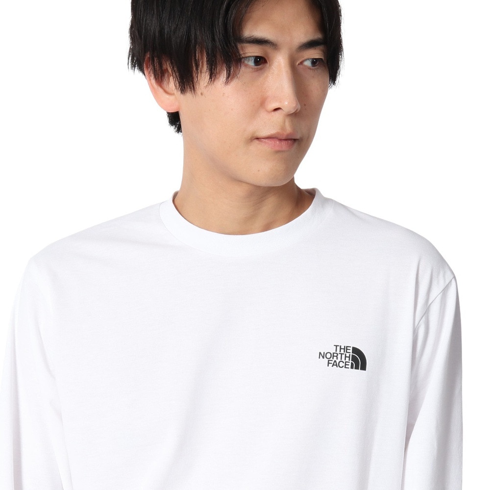 ザ・ノース・フェイス（THE NORTH FACE）（メンズ）ロングスリーブ イーエス エイトノット長袖 Tシャツ NT32582 W