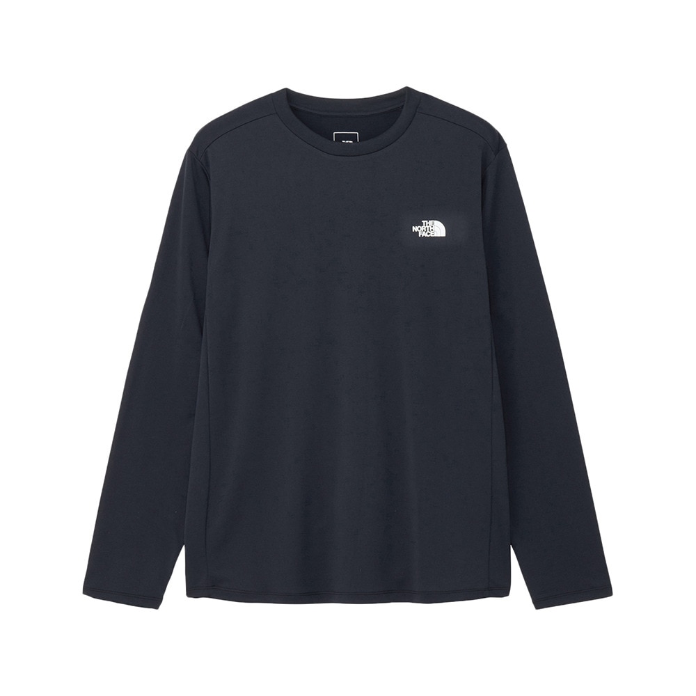 ザ・ノース・フェイス（THE NORTH FACE）（メンズ）ロングスリーブ ワンポイントロゴ Tシャツ NT32587 K