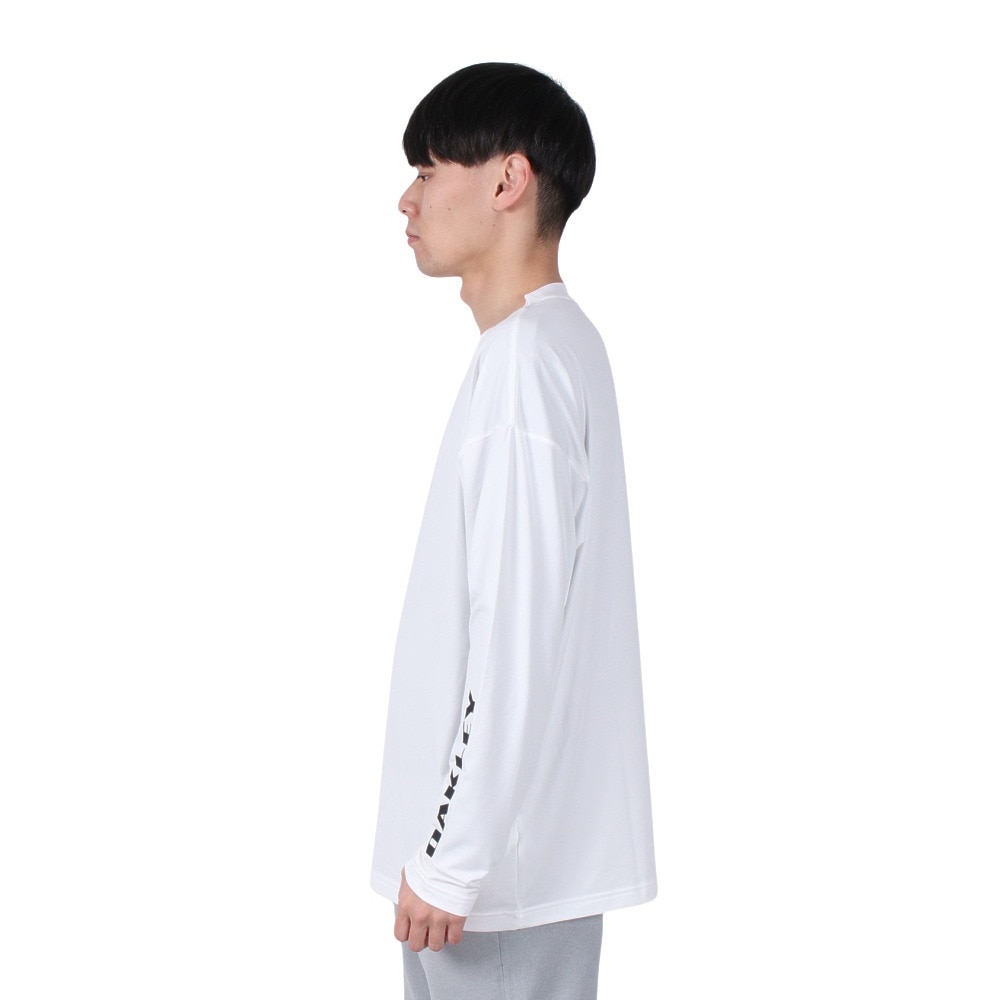 オークリー（OAKLEY）（メンズ）Enhance Qd 長袖Tシャツ Bold Evo 4.0 FOA407657-100